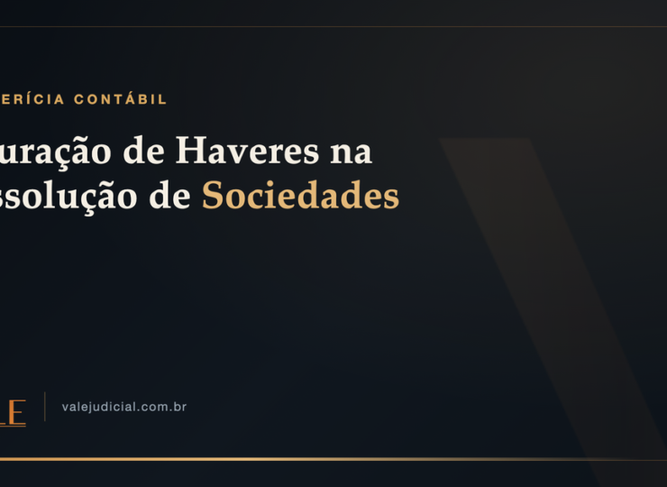 Apuração de Haveres na Dissolução de Sociedades — perícia contábil Vale